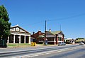 English: Neeld St (Newell Highway and Mid-Western Highway), the main street of Wyalong, New South Wales