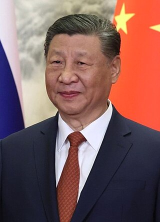 <span class="mw-page-title-main">Xi Jinping</span> General Secretary of the Chinese Communist Party since 2012, President of China since 2013