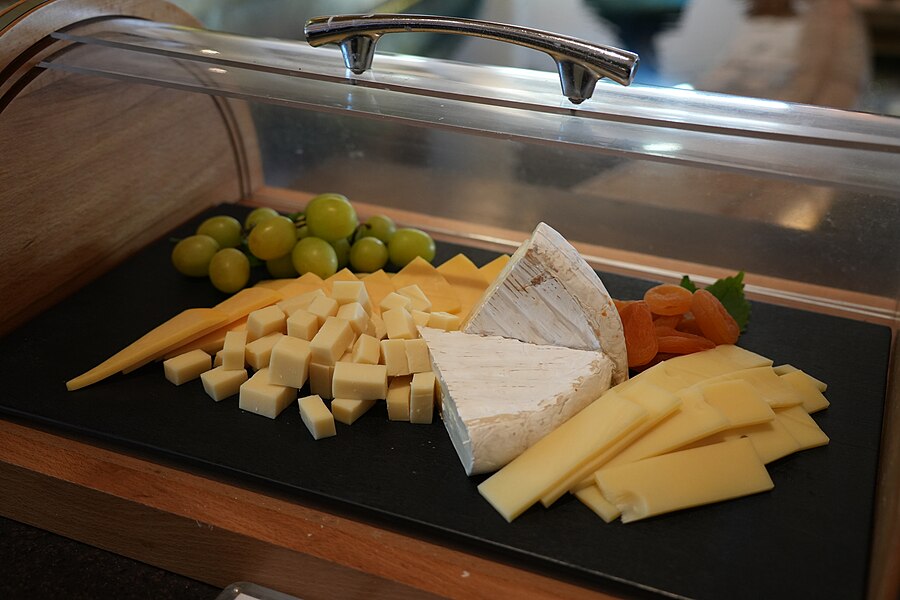 Cheese plate in Brunch