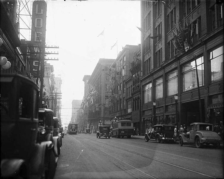 File:Yonge Street near Shuter Street 1930s.jpg