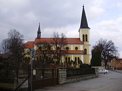 Jak do Zbýšov hromadnou dopravou - O místě