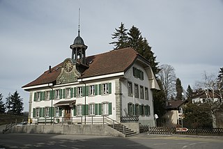 Montpreveyres Place in Vaud, Switzerland