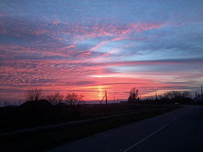 Krimin moottoritie, sunset.jpg