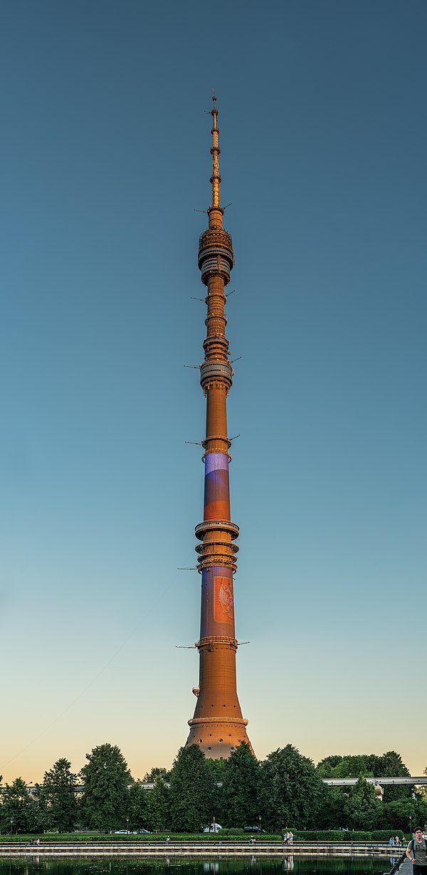 Ostankino Tower in June 2021