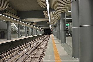 <span class="mw-page-title-main">Inter Expo Center – Tsarigradsko shose Metro Station</span> Sоfia metro station