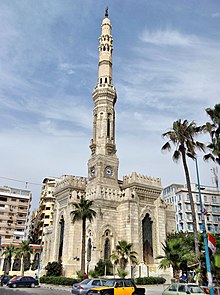 Al-Qaed Ibrahim Mosque, Alexandria 015 fhdrmsjd lqy'd brhym.jpg