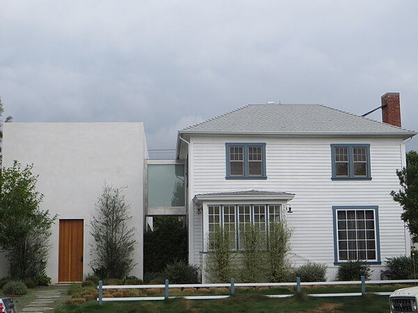 Brecht's house in Santa Monica, 1063 26th Street (2014)