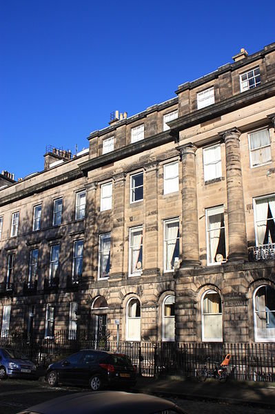 Buchanan's Edinburgh house at 10 Moray Place
