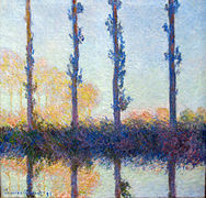Claudius Monet, Quattuor arbores 1891