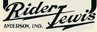 <span class="mw-page-title-main">Rider-Lewis (automobile company)</span> Defunct motor vehicle manufacturer