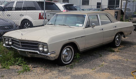 1966 Buick Special Deluxe four-door Town Sedan, front left.jpg