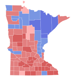 1982 United States Senate election in Minnesota results map by county.svg