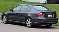 2009 Subaru Legacy 2.5i, rear left view