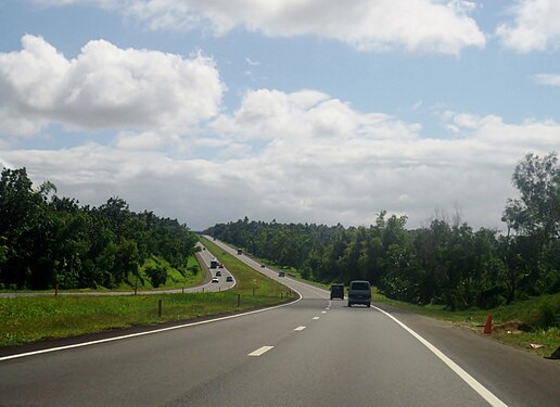 Southern Tagalog Arterial Road in Tanauan, Batangas