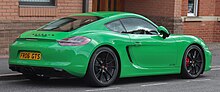 Rear view 2015 Porsche Cayman GTS S-A 3.4 Rear.jpg