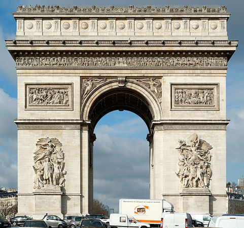 Arc de triomphe de l'Étoile.