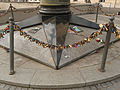 * Nomination Love padlocks near the Flamme de la Liberté, Paris. --ComputerHotline 10:04, 28 February 2016 (UTC) * Promotion Good quality. --Hubertl 10:30, 28 February 2016 (UTC)