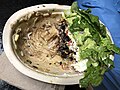 2019-05-04 20 17 54 A partially eaten burrito bowl from Chipotle in the Franklin Farm section of Oak Hill, Fairfax County, Virginia.jpg