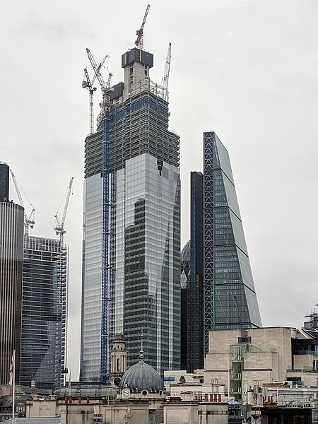 File:22 Bishopsgate and 122 Leadenhall Street from Bloomberg London.jpg