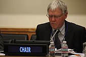 Ferjan Ormeling chairing 28th Session of the UNGEGN, New York 2014 28th Session of UNGEGN 3.JPG