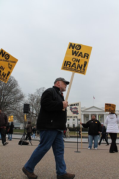 File:78.NoWarOnIran.WhiteHouse.WDC.4February2012 (8325338774).jpg