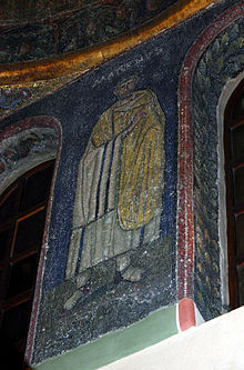 9684 - Milano - S. Ambrogio - Ciel d'oro-дағы San Vittore - Фото Джованни Далл'Орто 25 сәуір-2007.jpg