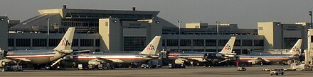 American Airlines planes at MIA