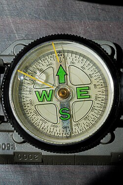 A compass