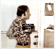 friendswood arrest mugshot, 29 augusti 1974