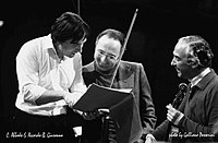 Claudio Abbado, Salvatore Accardo e Bruno Giuranna