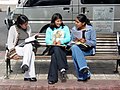 Adolescent Girls on Street - Sucre - Bolivia (3777104470).jpg