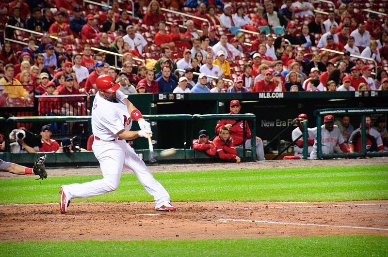 File:Albert Pujols bats in April 2010.jpg