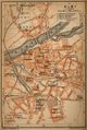 Map of Albi, 1914