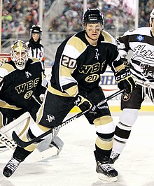 Grant with the Wilkes-Barre/Scranton Penguins in 2013 Alex Grant.jpg