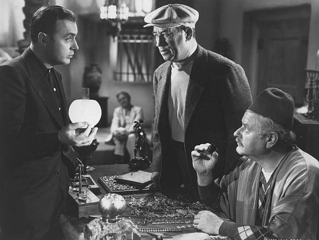 Charles Boyer, Stanley Fields and Hale in Algiers (1938)