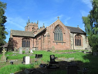 <span class="mw-page-title-main">All Saints' Church, Madeley</span> Church in Staffordshire, England