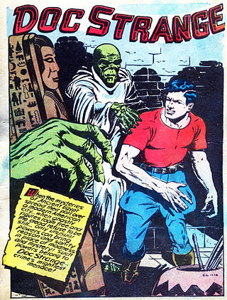<span class="mw-page-title-main">Doc Strange</span> Golden Age comic book superhero by Nedor Comics