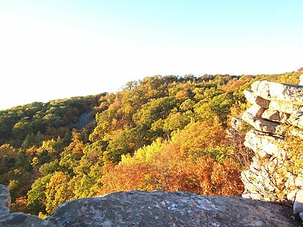 Annapolis Rock on the Appalachian Trail