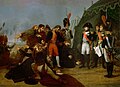 アントワーヌ＝ジャン・グロ『1808年12月4日、マドリードの降伏を受け入れるナポレオン』1810年。油彩、キャンバス、361×500cm。フランス歴史博物館（フランス語版）