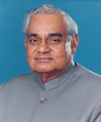 Atal Bihari Vajpayee, first Prime Minister from NDA