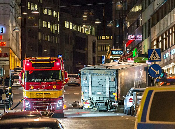 The 2017 Stockholm truck attack killed five.