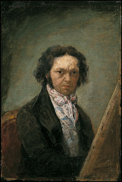 الرسام الإسباني فرانشيسكو غويا 402px-Autorretrato_de_Goya_%281795%29