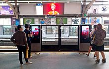 Sala Daeng sky train station, Silom, Bangkok BangkokSkyTrainStationSalaDaeng.jpg