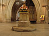Baptismal Font، Wells Cathedral - geograph.org.uk - 630565 adjusted.JPG