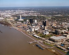 Nutřkowne město stolicy Baton Rouge