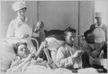 Bed-ridden wounded, knitting. Walter Reed Hospital, Washington, D.C. Harris & Ewing., ca. 1918 - ca. 1919 - NARA - 533673.tif