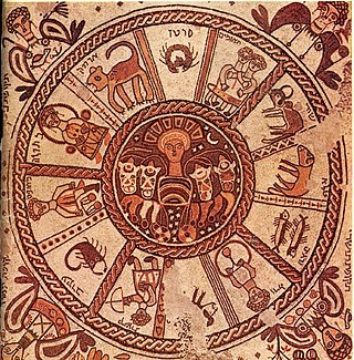 <span class="mw-page-title-main">Zodiac mosaics in ancient synagogues</span> Aspect of ancient Jewish art