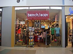 Bench, a Filipino clothing brand Benchjf2.JPG