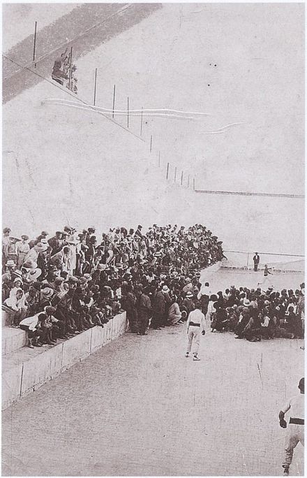 Escala i corda match, 1925