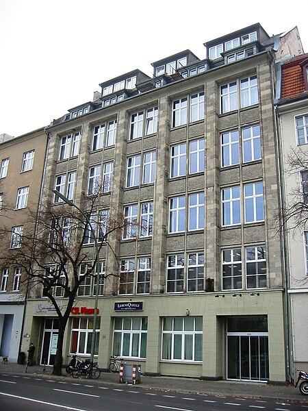 Berlin Kreuzberg Herzhaus Axel Springer Straße 42